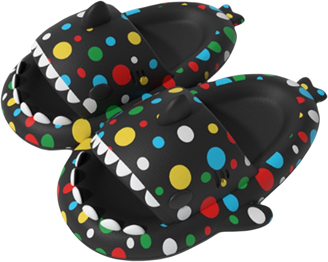 Шлепанцы Shark Cloud, милые мультяшные тапочки с акулами для дома и улицы, для женщин и мужчин, сандалии с открытым носком для душа и для пар Ythspnze, черный
Шлепанцы Shark Cloud, милые мультяшные тапочки с акулами для дома и улицы, для женщин и мужчин, сандалии с открытым носком для душа и для пар Ythspnze, черный