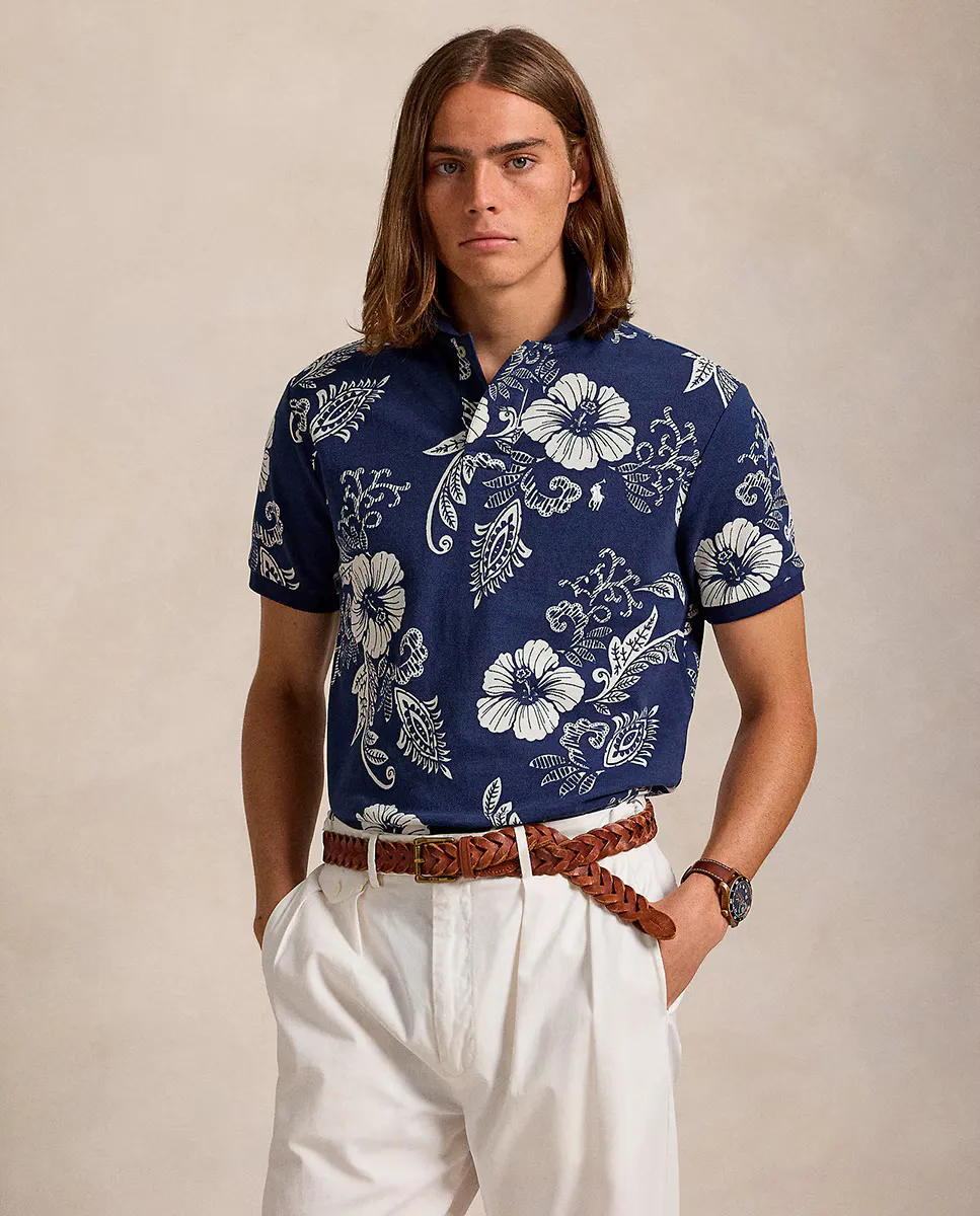 Мужская рубашка-поло из хлопка, стандартного кроя Polo Ralph Lauren, темно-синий
Мужская рубашка-поло из хлопка, стандартного кроя Polo Ralph Lauren, темно-синий