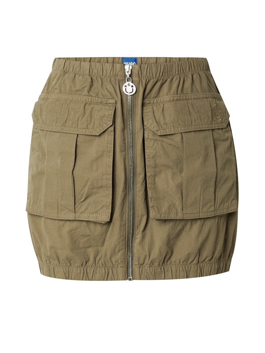 Юбка мини HUGO Skirt Rafini-1, оливковый 
Юбка мини HUGO Skirt Rafini-1, оливковый