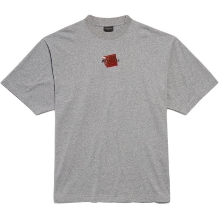 Футболка Logo Taped Medium Fit Balenciaga, серый
Футболка Logo Taped Medium Fit Balenciaga, серый