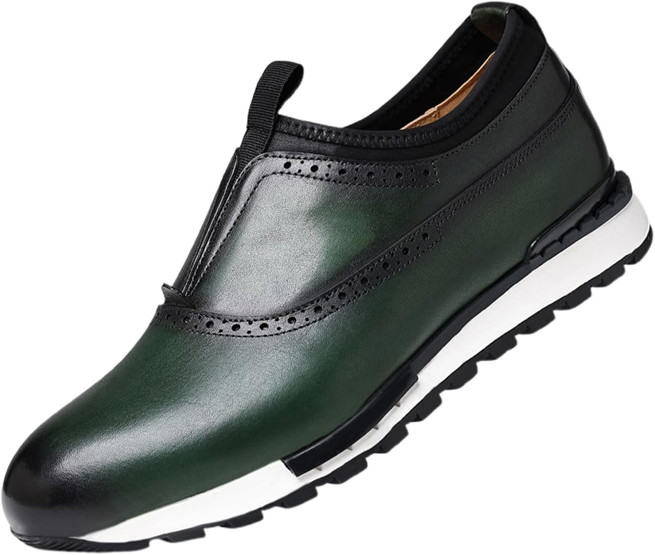 Мужские повседневные слипоны Santimon - удобные спортивные кожаные кроссовки с стильной белой подошвой, дышащие и долговечные, идеально подходят для повседневной носки, прогулок и активного отдыха на свежем воздухе
Мужские повседневные слипоны Santimon - удобные спортивные кожаные кроссовки с стильной белой подошвой, дышащие и долговечные, идеально подходят для повседневной носки, прогулок и активного отдыха на свежем воздухе