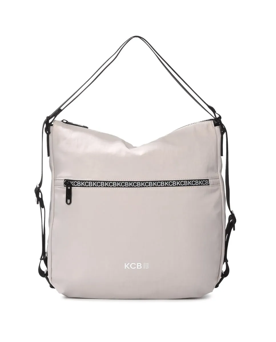 Блестящая сумка-рюкзак через плечо Kcb, бежевый
Блестящая сумка-рюкзак через плечо Kcb, бежевый