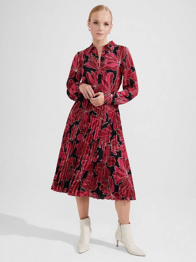 Плиссированное платье laurenza Hobbs, цвет Black/Pink
Плиссированное платье laurenza Hobbs, цвет Black/Pink