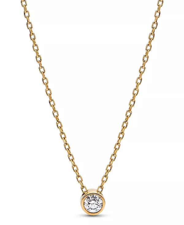 Ожерелье Era с подвеской из выращенных в лаборатории бриллиантов Pandora, gold
Ожерелье Era с подвеской из выращенных в лаборатории бриллиантов Pandora, gold