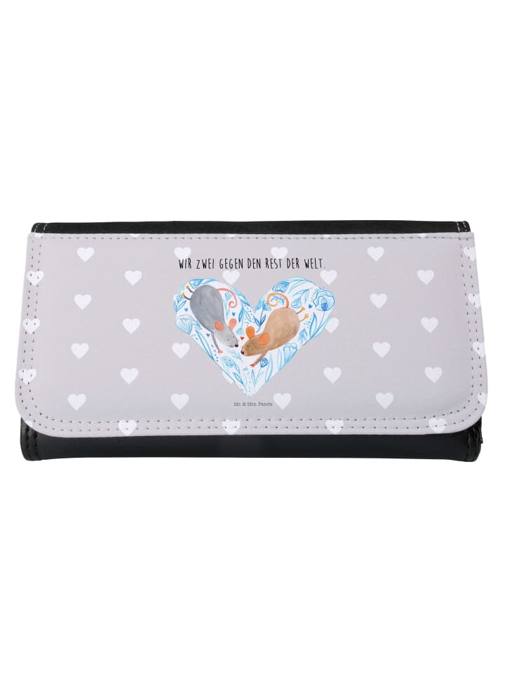Портмоне Mr & Mrs Panda Damen Mäuse Herz, пастельно-серый
Портмоне Mr & Mrs Panda Damen Mäuse Herz, пастельно-серый