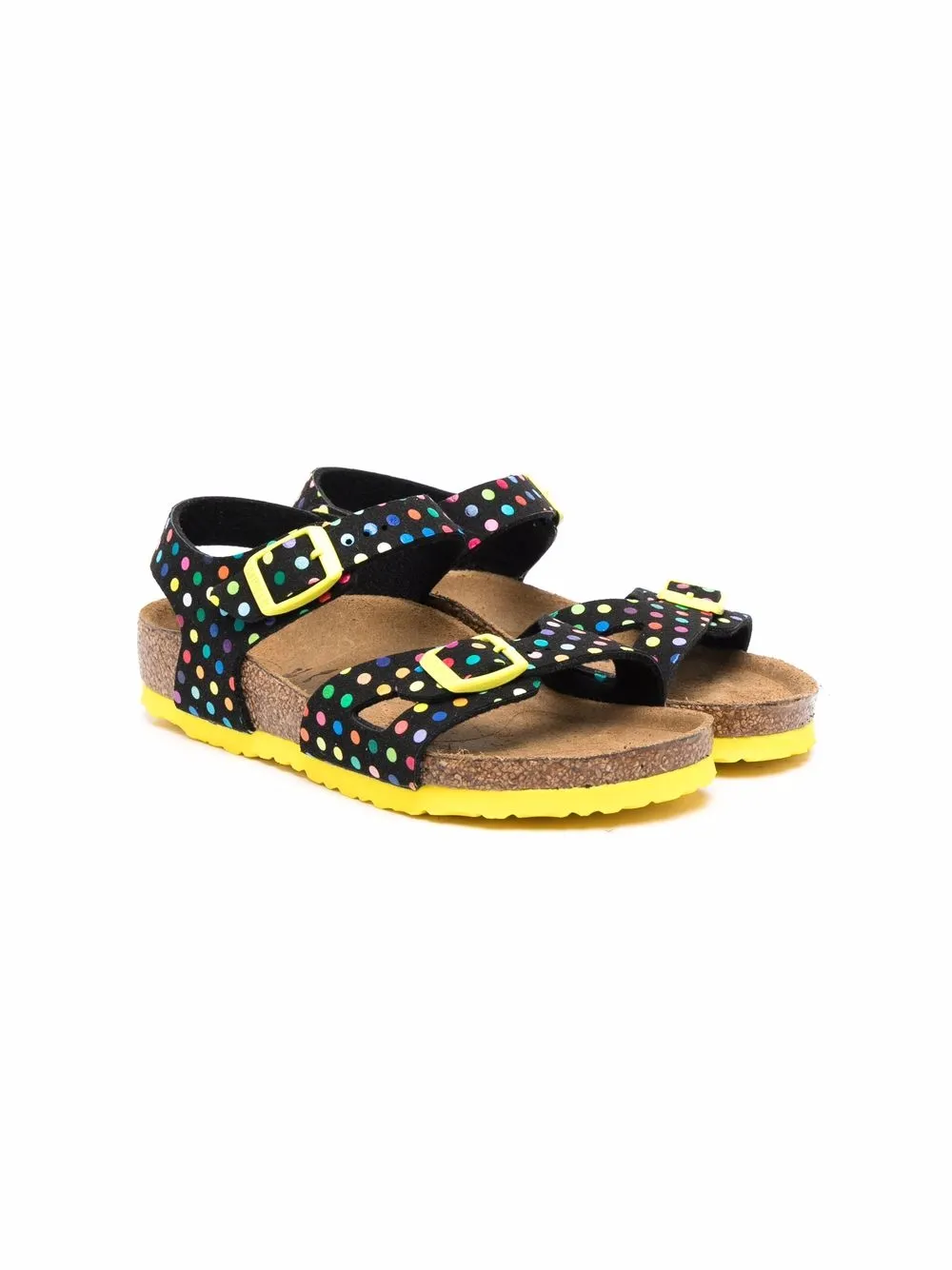Сандалии в горох Birkenstock Kids, черный
Сандалии в горох Birkenstock Kids, черный
