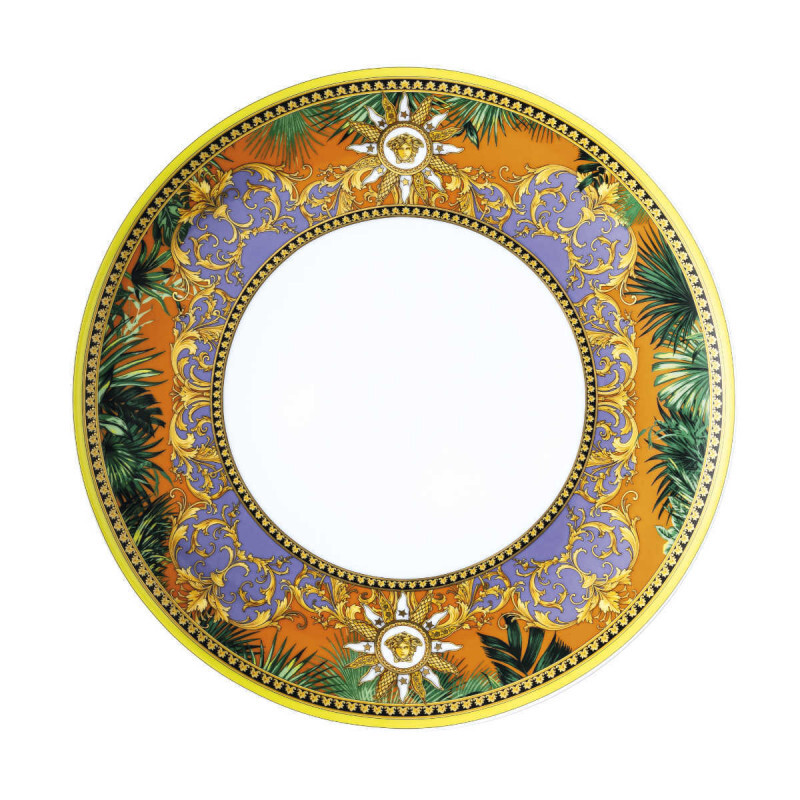 Rosenthal Versace Jungle Animalier тарелка обеденная 28 см Rosenthal meets Versace, разноцветный/золотой
Rosenthal Versace Jungle Animalier тарелка обеденная 28 см Rosenthal meets Versace, разноцветный/золотой