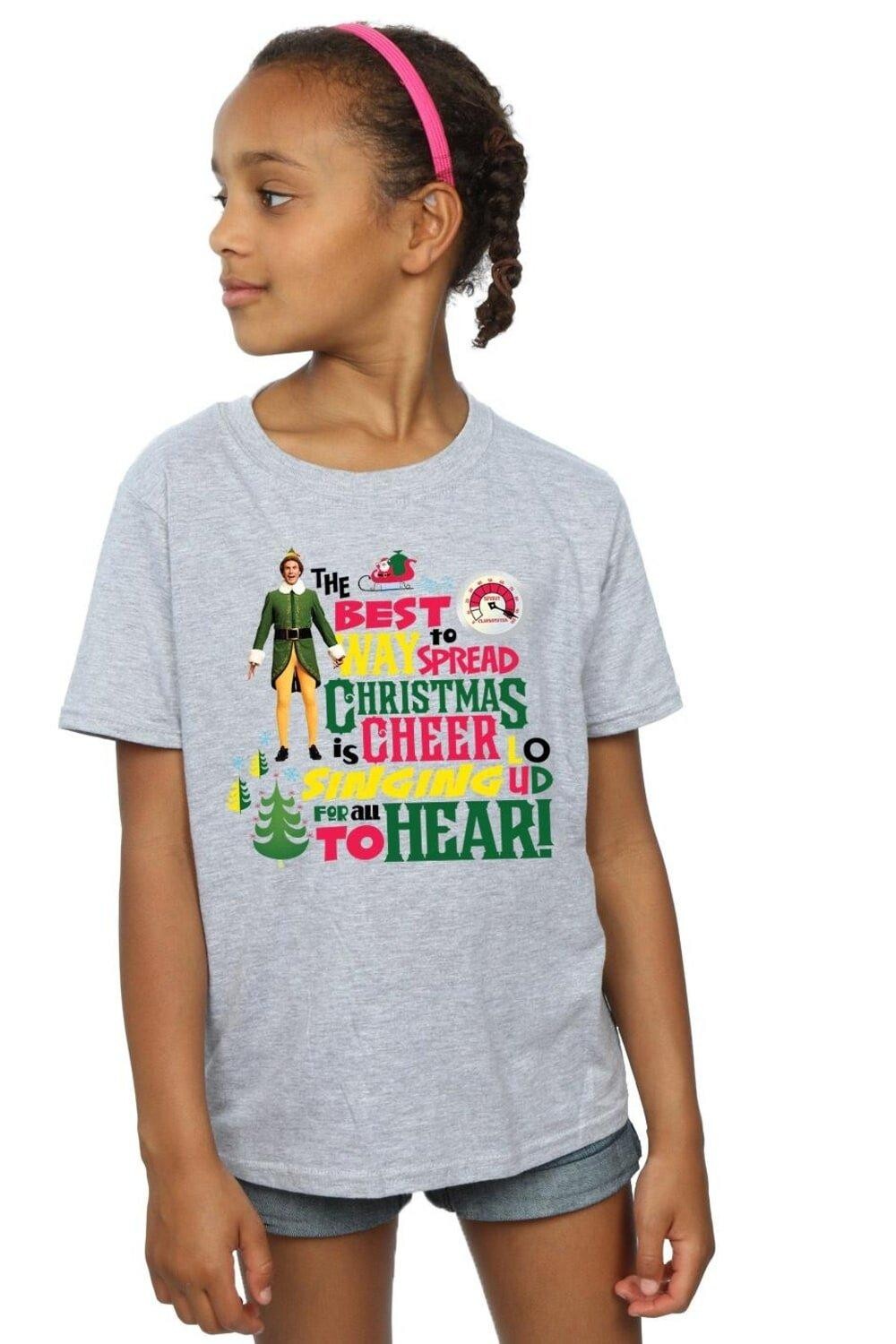 Хлопковая футболка «Рождественское настроение» Elf, серый
Хлопковая футболка «Рождественское настроение» Elf, серый