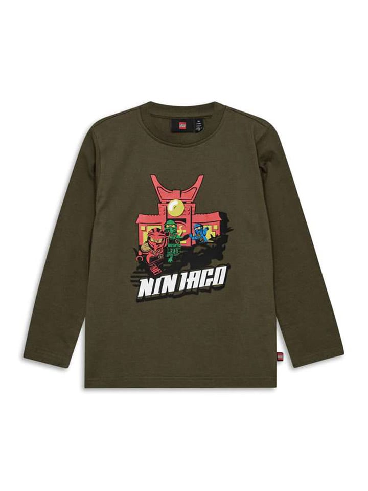 LEGO Футболка с длинными рукавами цвета хаки
LEGO Футболка с длинными рукавами цвета хаки