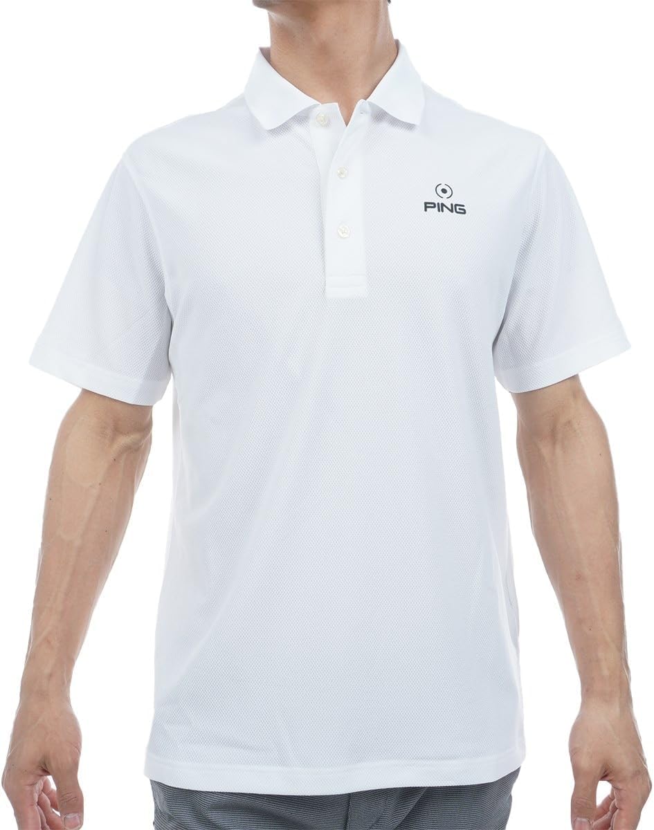 Мужская рубашка-поло Ping с коротким рукавом (логотип One-Point Brand) / Для гольфа / 621-5160105, белый
Мужская рубашка-поло Ping с коротким рукавом (логотип One-Point Brand) / Для гольфа / 621-5160105, белый