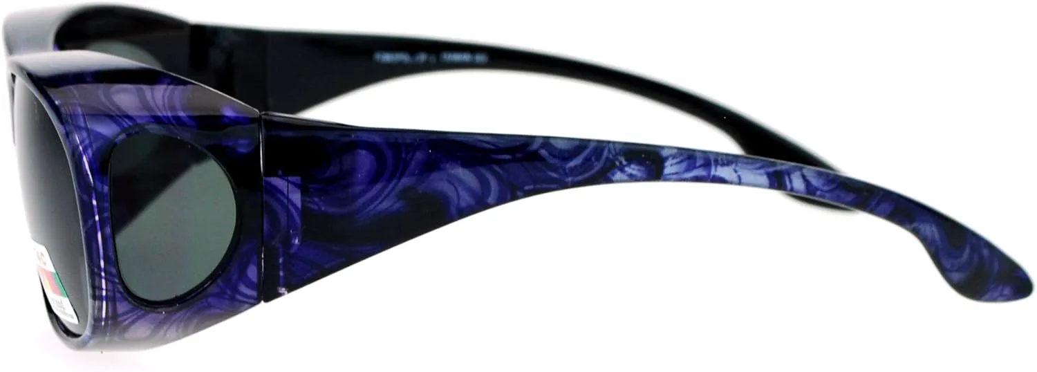 Солнцезащитные очки с поляризованными линзами, надеваемые поверх обычных очков, овальной и прямоугольной формы, с антибликовым покрытием PASTL, Purple Print
Солнцезащитные очки с поляризованными линзами, надеваемые поверх обычных очков, овальной и прямоугольной формы, с антибликовым покрытием PASTL, Purple Print