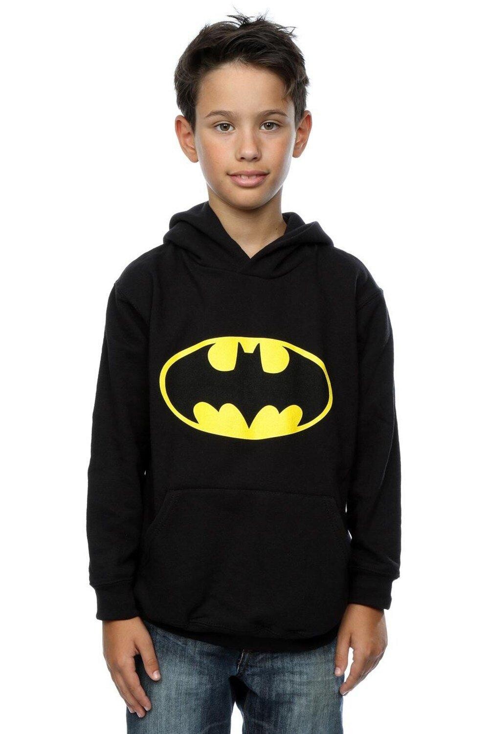 Толстовка с логотипом Бэтмена DC Comics, черный
Толстовка с логотипом Бэтмена DC Comics, черный