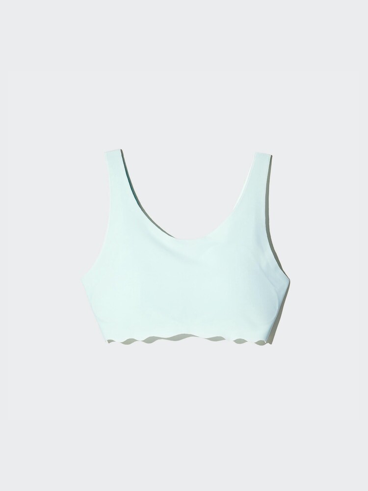 Бюстгальтер бесшовный Uniqlo, светло-зеленый
Бюстгальтер бесшовный Uniqlo, светло-зеленый