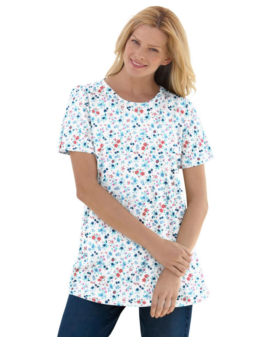 Женская футболка Within Tops & Tees с коротким рукавом и круглым вырезом, с принтом Woman Within, White lovely ditsy, Белый, Женская футболка Within Tops & Tees с коротким рукавом и круглым вырезом, с принтом Woman Within, White lovely ditsy
Женская футболка Within Tops & Tees с коротким рукавом и круглым вырезом, с принтом Woman Within, White lovely ditsy, Белый, Женская футболка Within Tops & Tees с коротким рукавом и круглым вырезом, с принтом Woman Within, White lovely ditsy