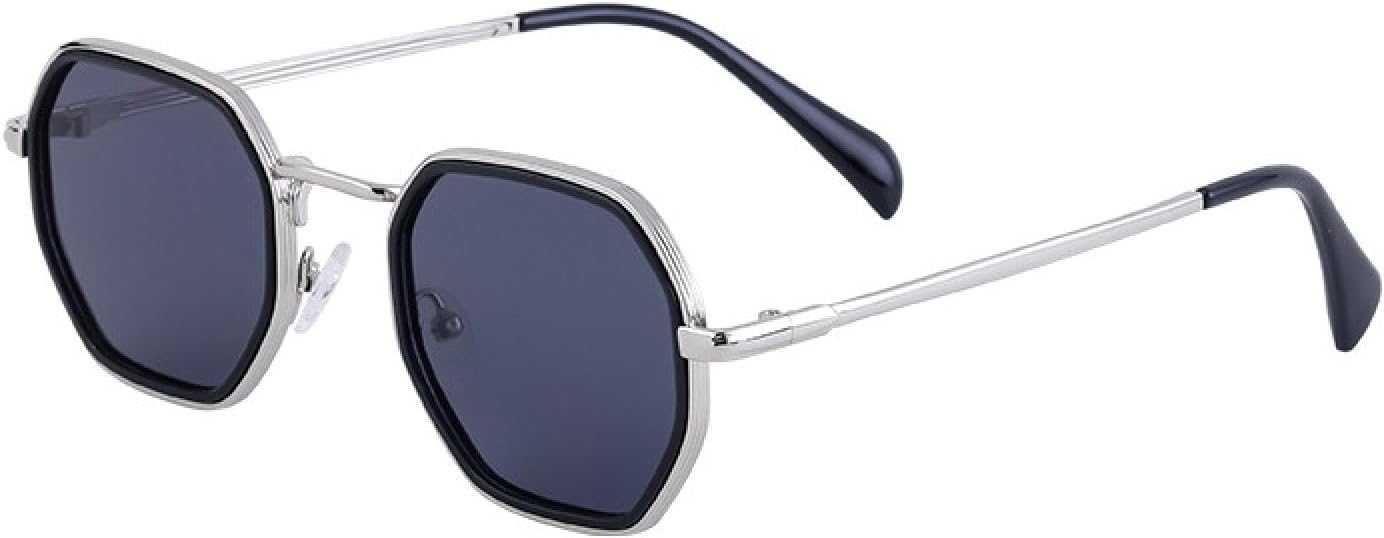 Женские солнцезащитные очки Polygon класса люкс, модные, серебристые, с зеркальным покрытием, защита от УФ-излучения UV400, мужские, металлическая оправа TVTBBVV, Silver Black Gray
Женские солнцезащитные очки Polygon класса люкс, модные, серебристые, с зеркальным покрытием, защита от УФ-излучения UV400, мужские, металлическая оправа TVTBBVV, Silver Black Gray