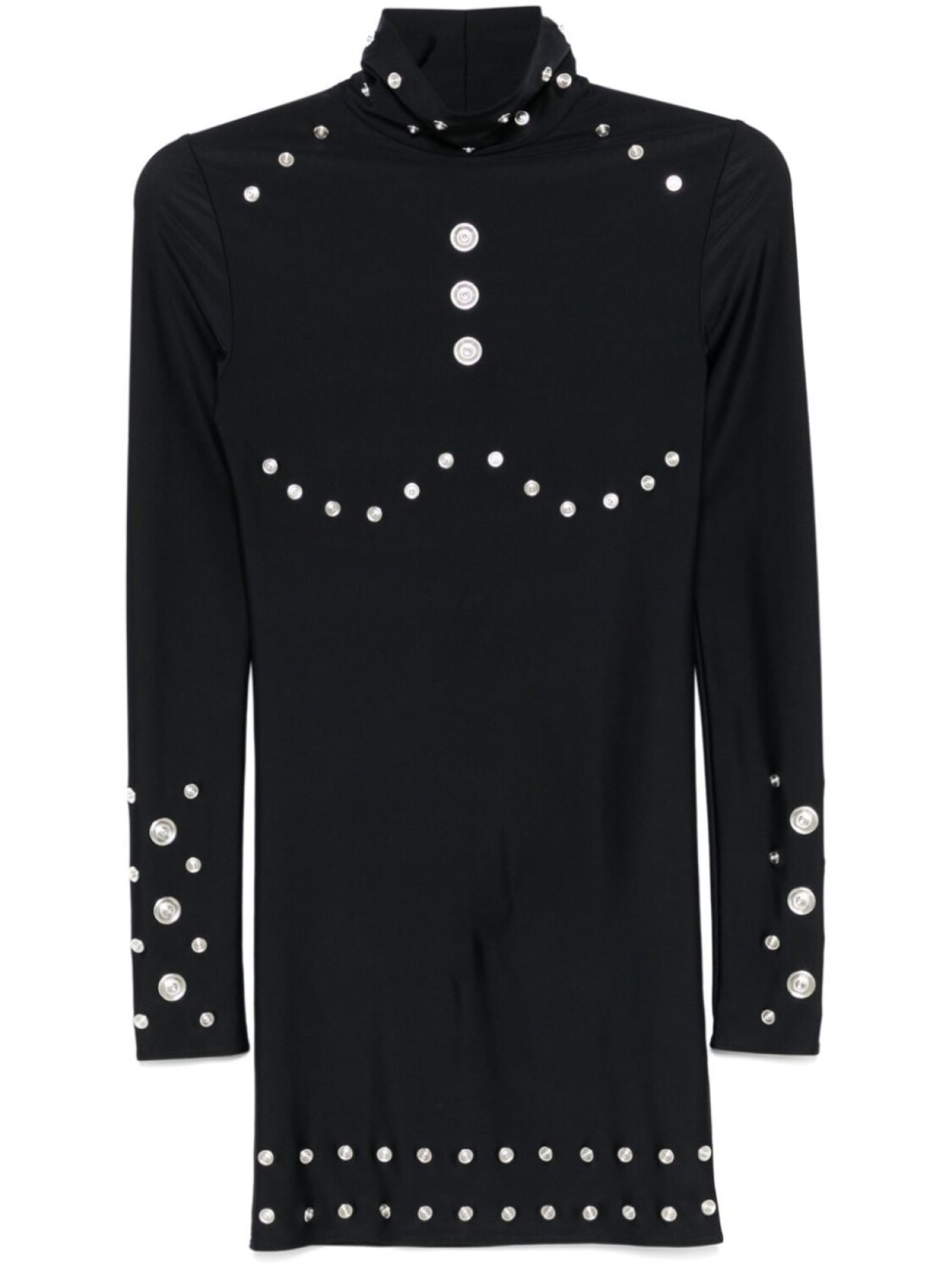 Мини-платье Coperni Snaps, черный
Мини-платье Coperni Snaps, черный