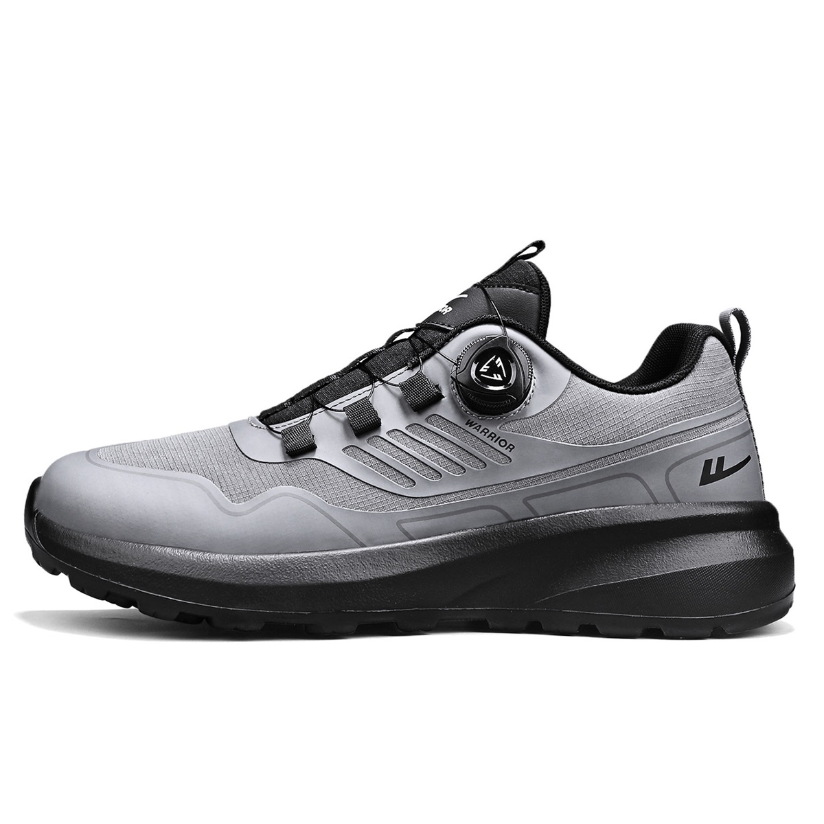 WARRIOR Легкие повседневные туфли с износостойким покрытием, серо-черные, мужские
WARRIOR Легкие повседневные туфли с износостойким покрытием, серо-черные, мужские
