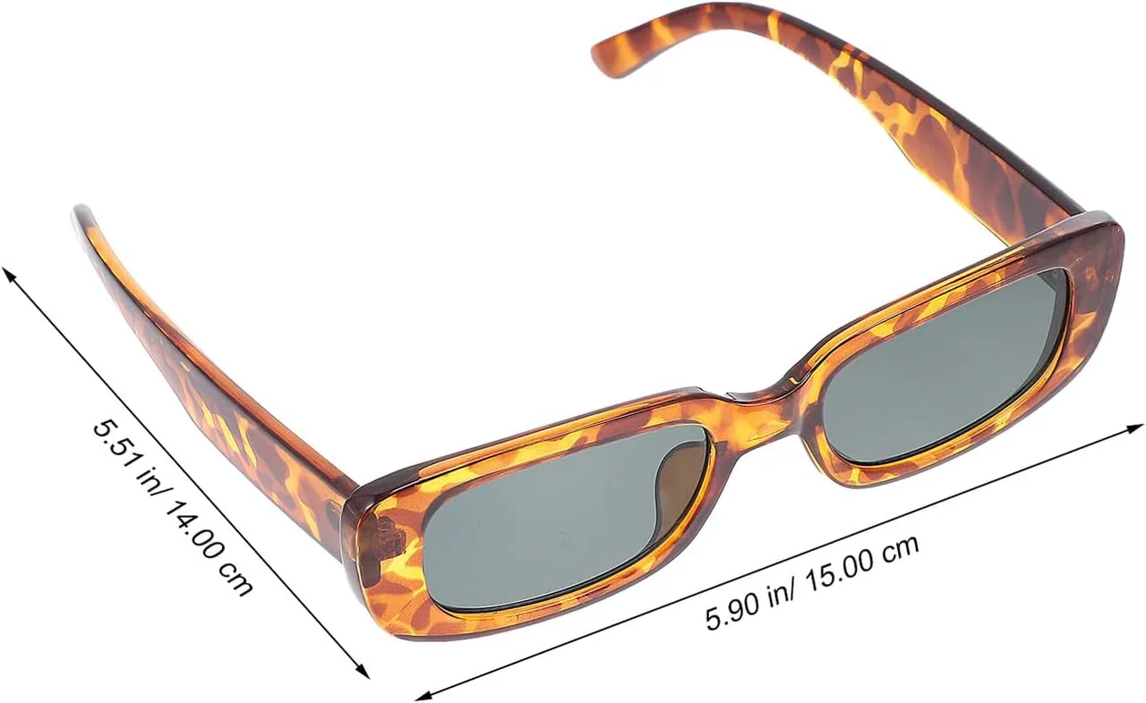 Квадратные солнцезащитные очки SUPVOX с оправой с леопардовым принтом, унисекс, модные очки с защитой от УФ-излучения для взрослых, аксессуар для путешествий и пляжа
Квадратные солнцезащитные очки SUPVOX с оправой с леопардовым принтом, унисекс, модные очки с защитой от УФ-излучения для взрослых, аксессуар для путешествий и пляжа