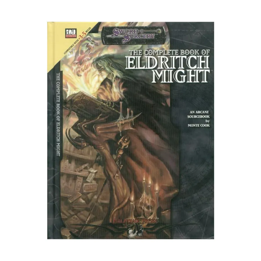 Complete Book of Eldritch Might (3.5), Malhavoc Press (d20), твердый переплет
Complete Book of Eldritch Might (3.5), Malhavoc Press (d20), твердый переплет