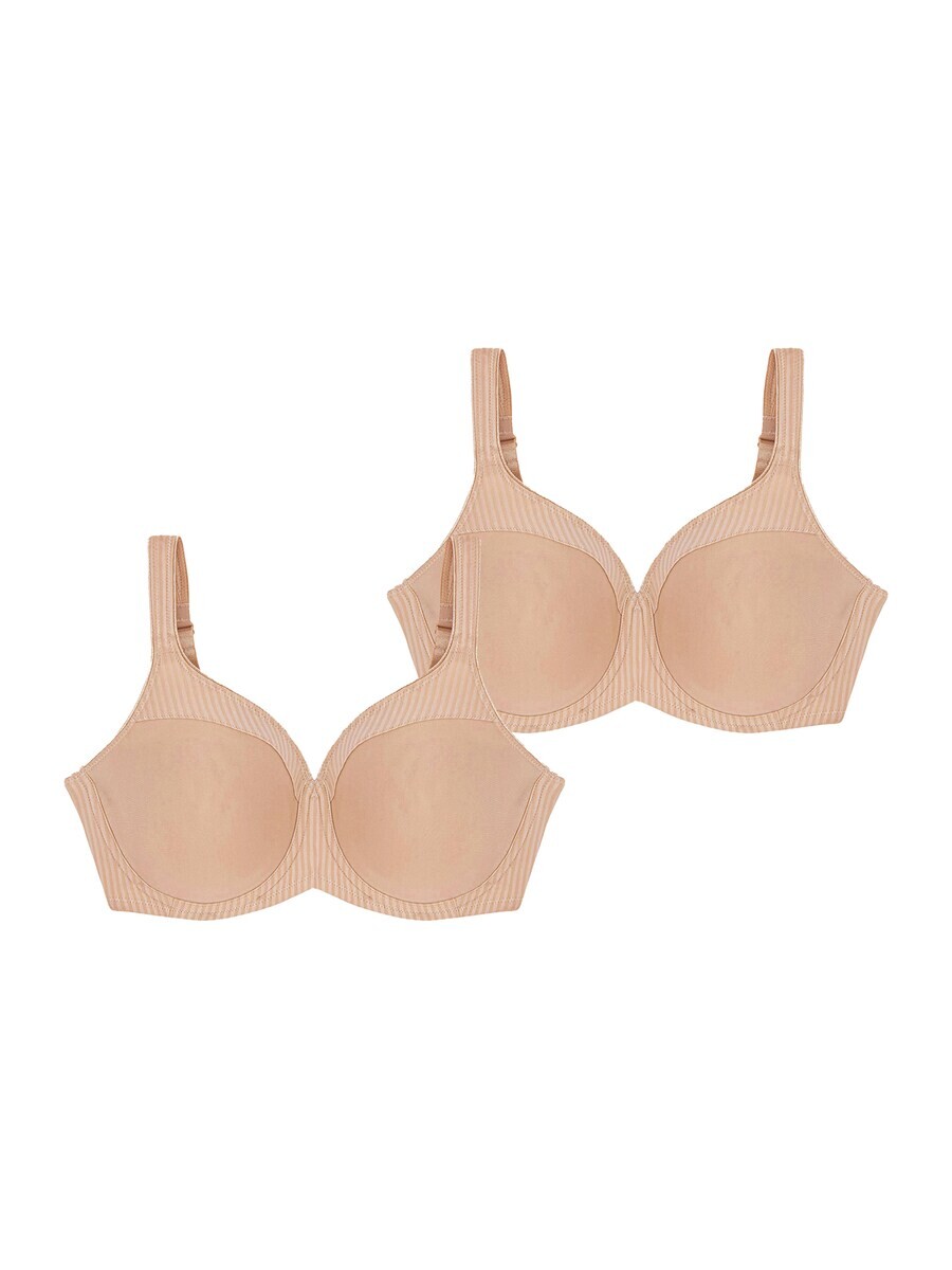 Бюстгальтер на косточках TRIUMPH Minimiser Bra Modern Soft+Cotton, бежевый
Бюстгальтер на косточках TRIUMPH Minimiser Bra Modern Soft+Cotton, бежевый