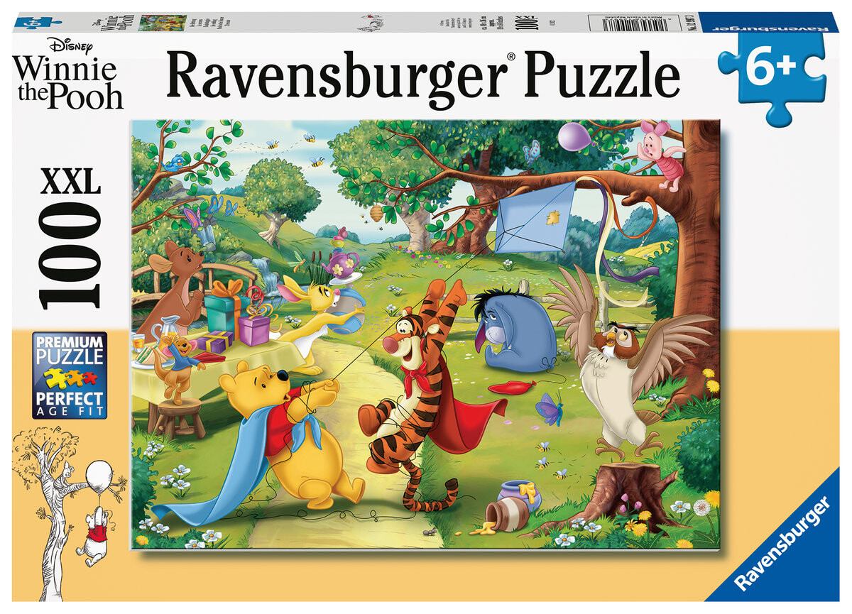 Ravensburger, пазл, Сказки, Disney Winnie the Pooh, 100 шт.
Ravensburger, пазл, Сказки, Disney Winnie the Pooh, 100 шт.