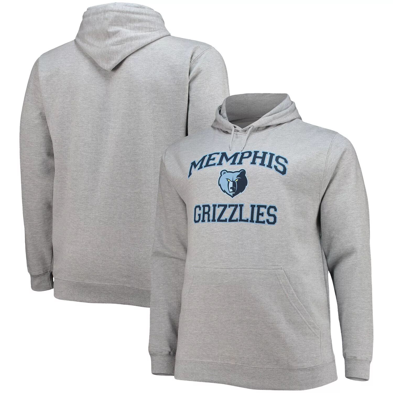 Мужской серый пуловер с капюшоном Memphis Grizzlies Big & Tall Heart & Soul
Мужской серый пуловер с капюшоном Memphis Grizzlies Big & Tall Heart & Soul