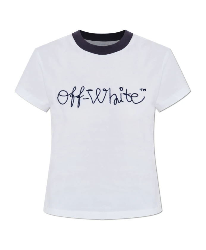 Футболка с логотипом Off White, белый
Футболка с логотипом Off White, белый