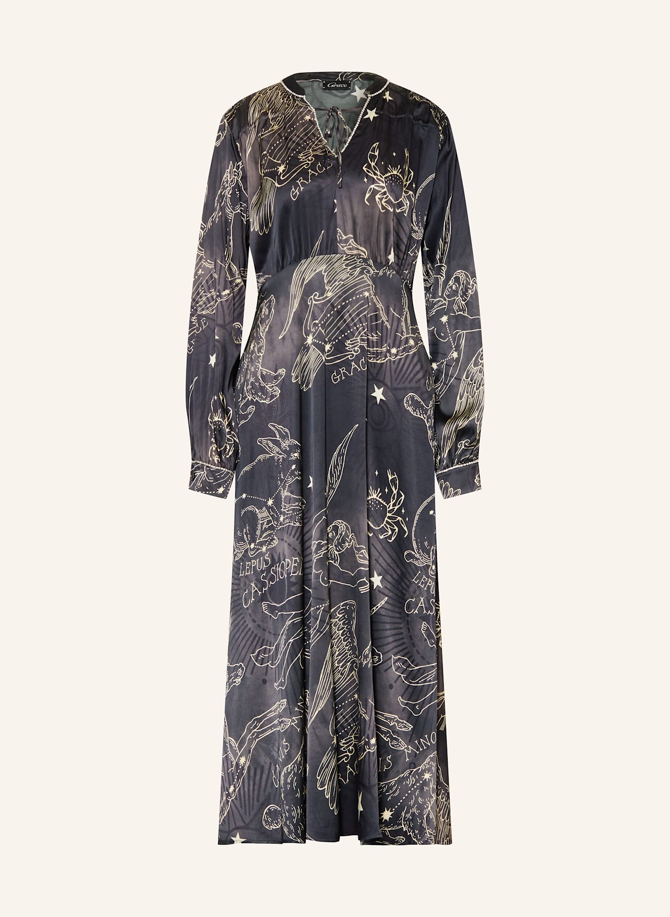 Атласное платье с драгоценными камнями Grace, мультиколор
Атласное платье с драгоценными камнями Grace, мультиколор