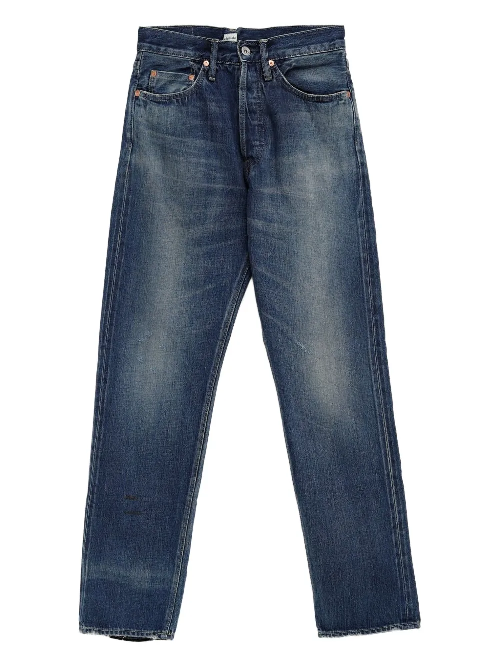 Потертые зауженные джинсы Chimala, синий
Потертые зауженные джинсы Chimala, синий