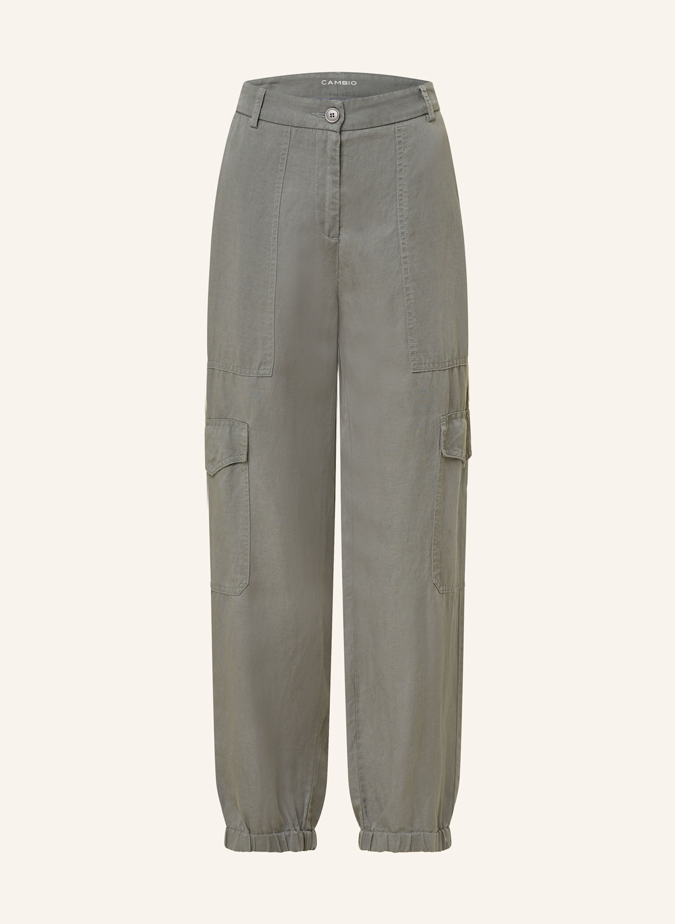 Клетчатые брюки-карго Cambio, зеленый
Клетчатые брюки-карго Cambio, зеленый