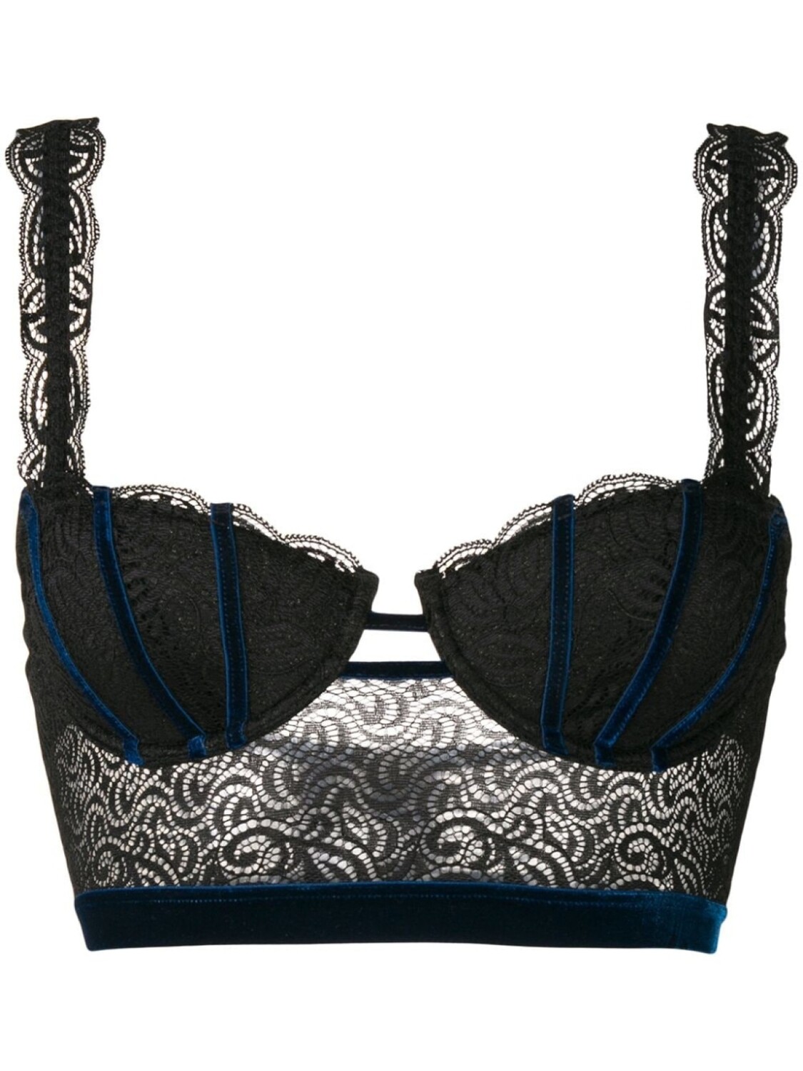 Chite' бюстгальтер-балконет с узором, черный
Chite' бюстгальтер-балконет с узором, черный