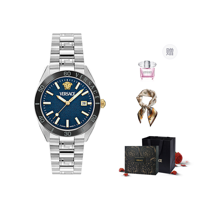 VERSACE Часы V Dome 42mm, Blue
VERSACE Часы V Dome 42mm, Blue