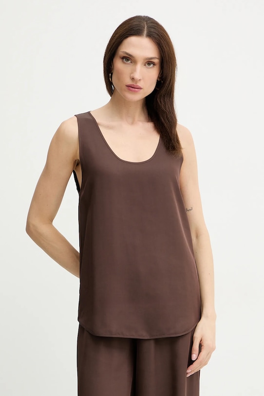 Блуза Simona Corsellini, коричневый
Блуза Simona Corsellini, коричневый