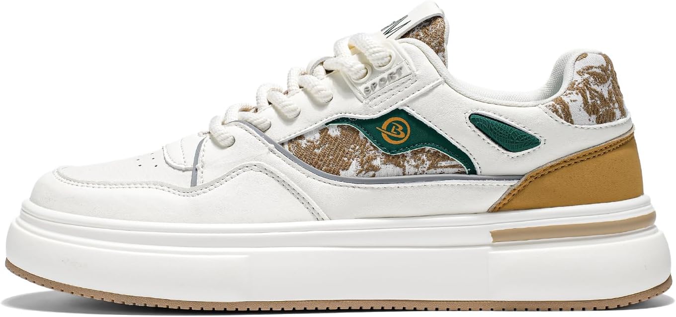 Мужские стильные и дышащие белые кроссовки с этническими цветочными вставками, повседневные скейт-кроссовки Lhyxu
Мужские стильные и дышащие белые кроссовки с этническими цветочными вставками, повседневные скейт-кроссовки Lhyxu