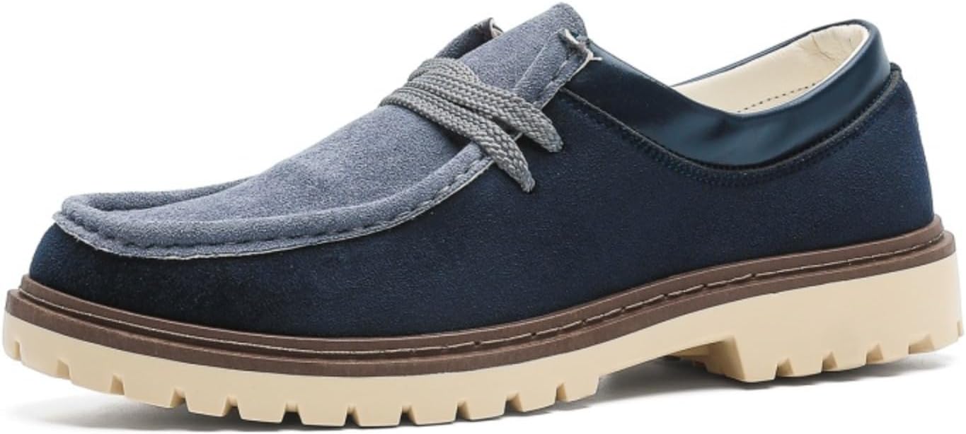 Мужские замшевые лоферы на шнуровке, стильные туфли, классические, удобные, плоские, деловые, повседневные, ретро, низкие, с нескользящей подошвой Generic, синий
Мужские замшевые лоферы на шнуровке, стильные туфли, классические, удобные, плоские, деловые, повседневные, ретро, низкие, с нескользящей подошвой Generic, синий