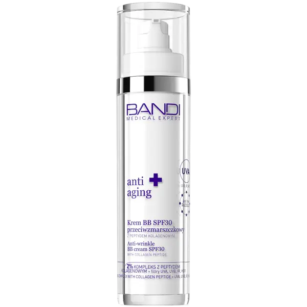 BB крем с spf30 против морщин с коллагеновым пептидом для лица, 50 мл Bandi Medical expert anti-age
BB крем с spf30 против морщин с коллагеновым пептидом для лица, 50 мл Bandi Medical expert anti-age