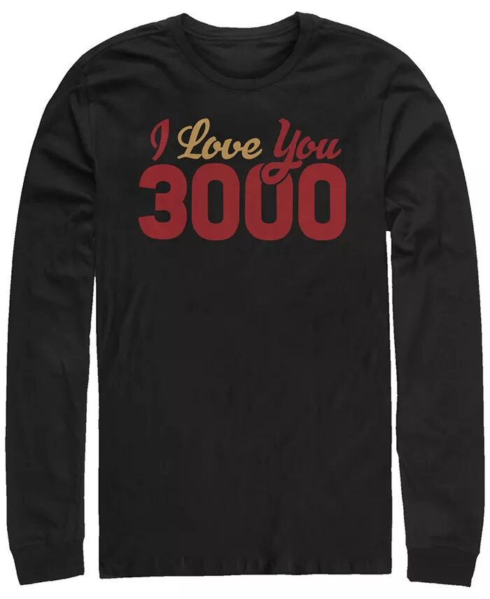 Футболка с длинным рукавом для мужчин Marvel Avengers Endgame I Love You 3000 Fifth Sun, черный
Футболка с длинным рукавом для мужчин Marvel Avengers Endgame I Love You 3000 Fifth Sun, черный