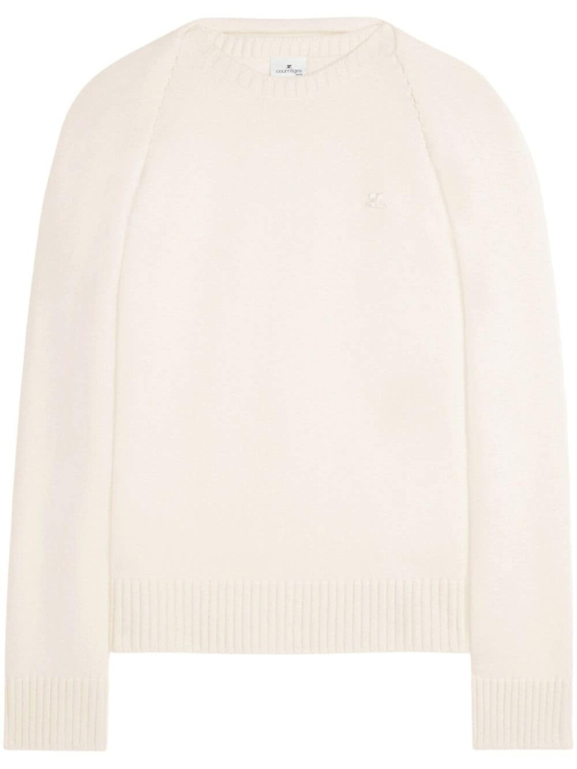 Courrèges свитер с вышитым логотипом, нейтральный цвет
Courrèges свитер с вышитым логотипом, нейтральный цвет