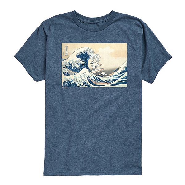 Футболка с принтом The Great Wave off Kanagawa для мальчиков 8-20 Licensed Character, Heather Blue
Футболка с принтом The Great Wave off Kanagawa для мальчиков 8-20 Licensed Character, Heather Blue