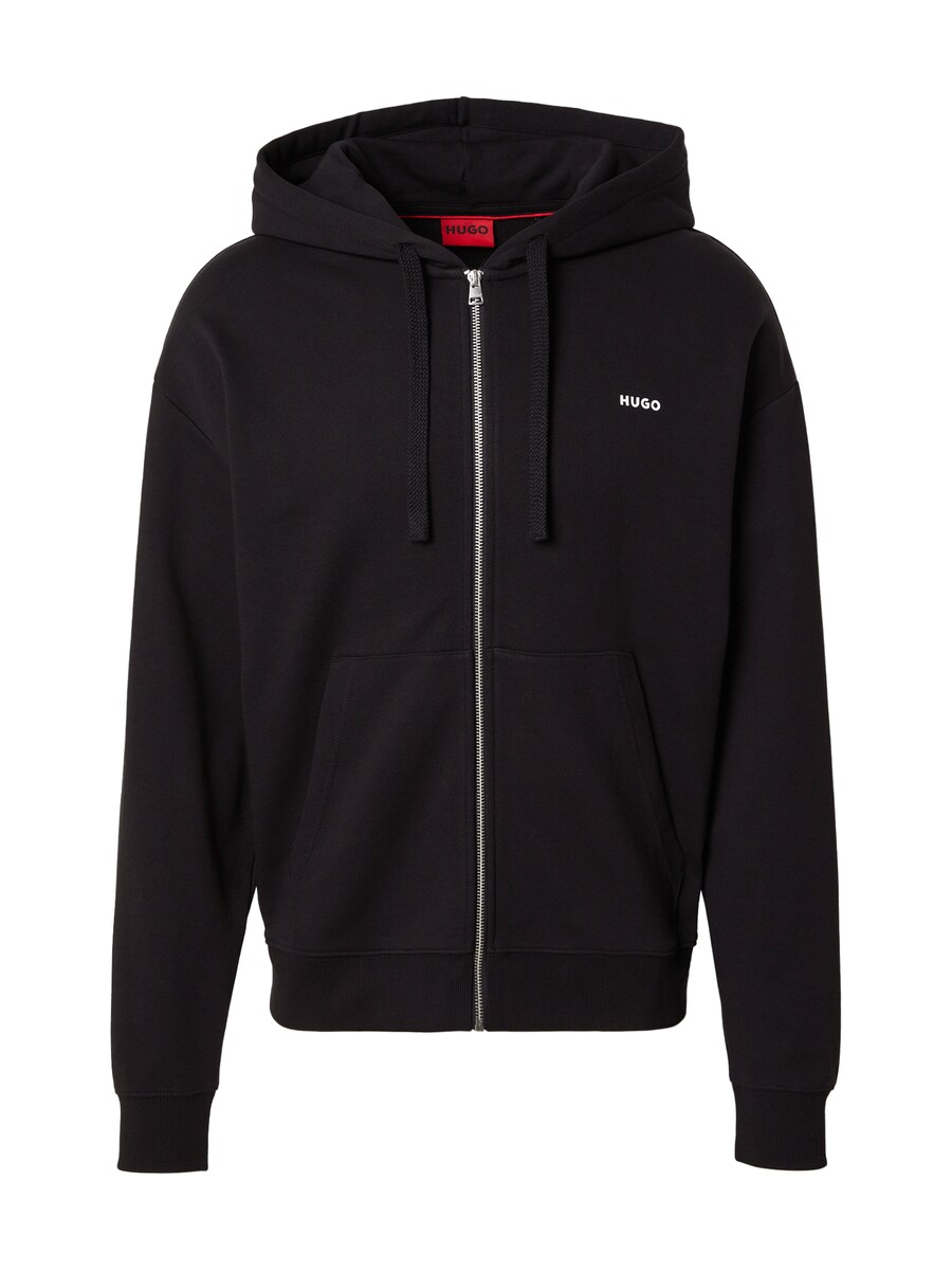 Толстовка с капюшоном на молнии HUGO Dapozip, черный
Толстовка с капюшоном на молнии HUGO Dapozip, черный
