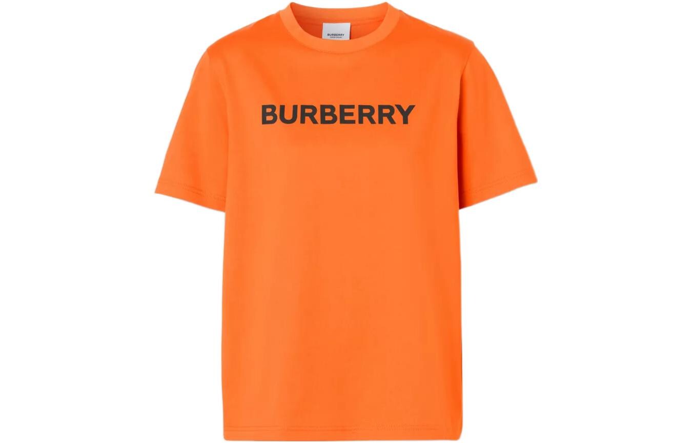 Футболка женская оранжевая Burberry 
Футболка женская оранжевая Burberry