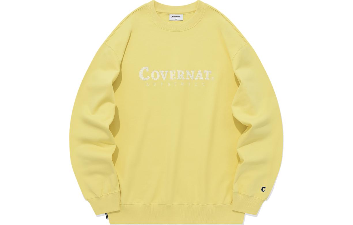 COVERNAT Желтый мужской свитшот
COVERNAT Желтый мужской свитшот