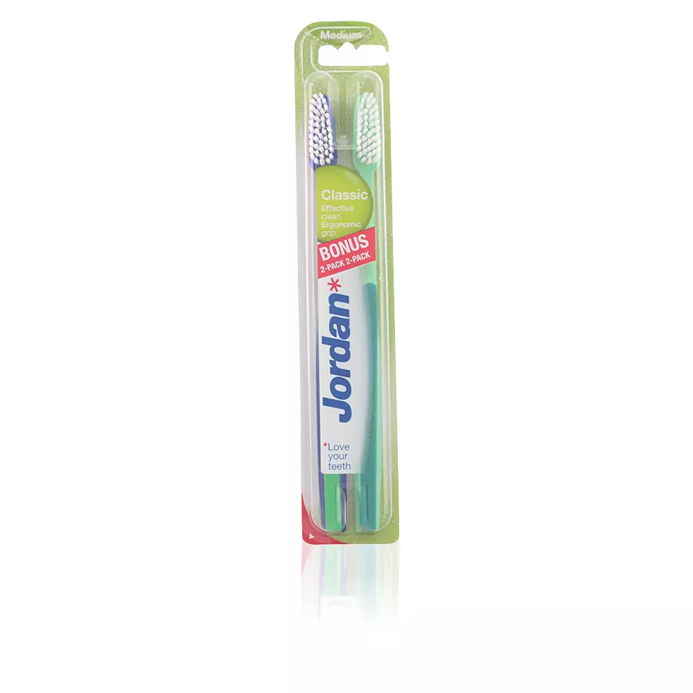 Зубная щетка Jordan classic cepillo dental #duro Jordan, цвет medio, 2 шт. 
Зубная щетка Jordan classic cepillo dental #duro Jordan, цвет medio, 2 шт.