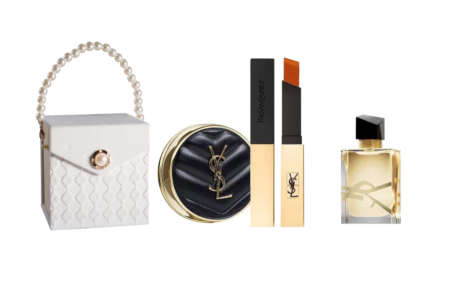 Набор косметики для женщин SAINT LAURENT, черный Leather+Little золотой Bar 2024+7.5 Perfume Three-Piece Set
Набор косметики для женщин SAINT LAURENT, черный Leather+Little золотой Bar 2024+7.5 Perfume Three-Piece Set