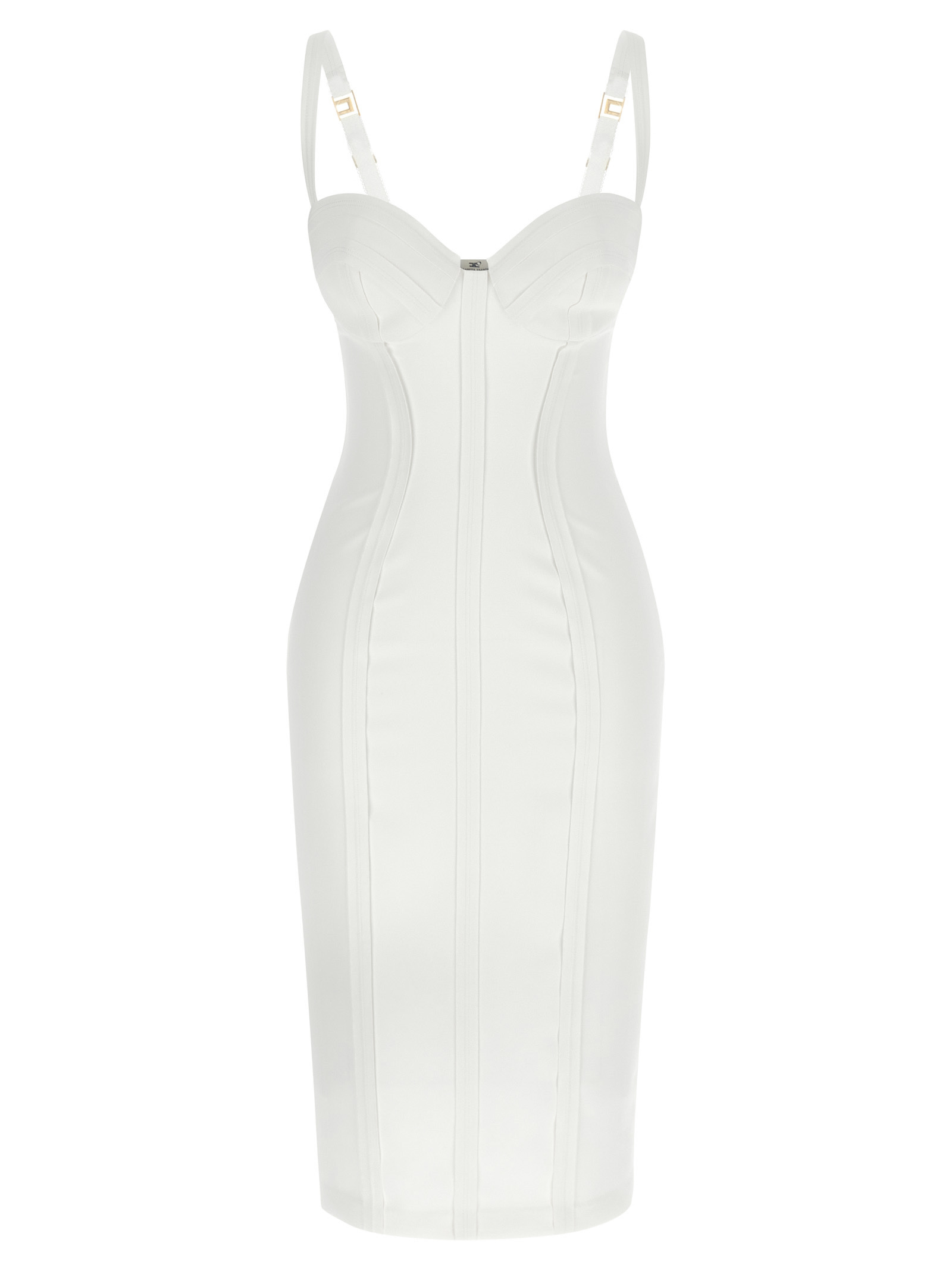 Корсетное платье Elisabetta Franchi, белый
Корсетное платье Elisabetta Franchi, белый