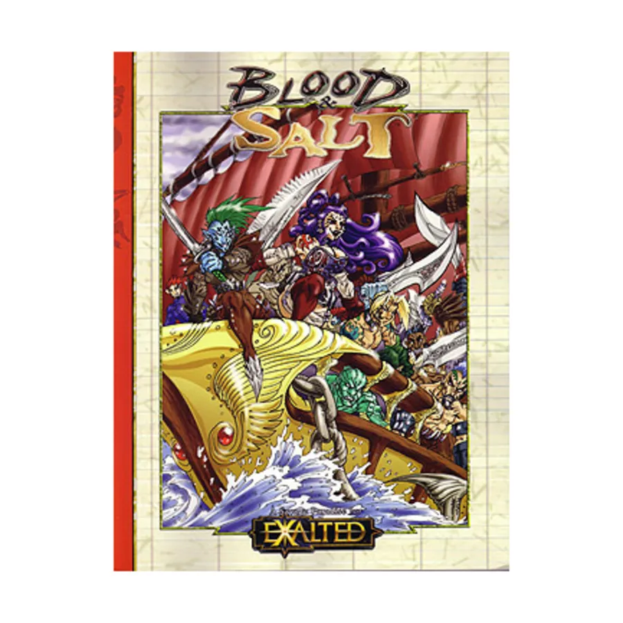 Blood & Salt, Exalted (1st Edition) - Core Books & Sourcebooks, мягкая обложка 
Blood & Salt, Exalted (1st Edition) - Core Books & Sourcebooks, мягкая обложка