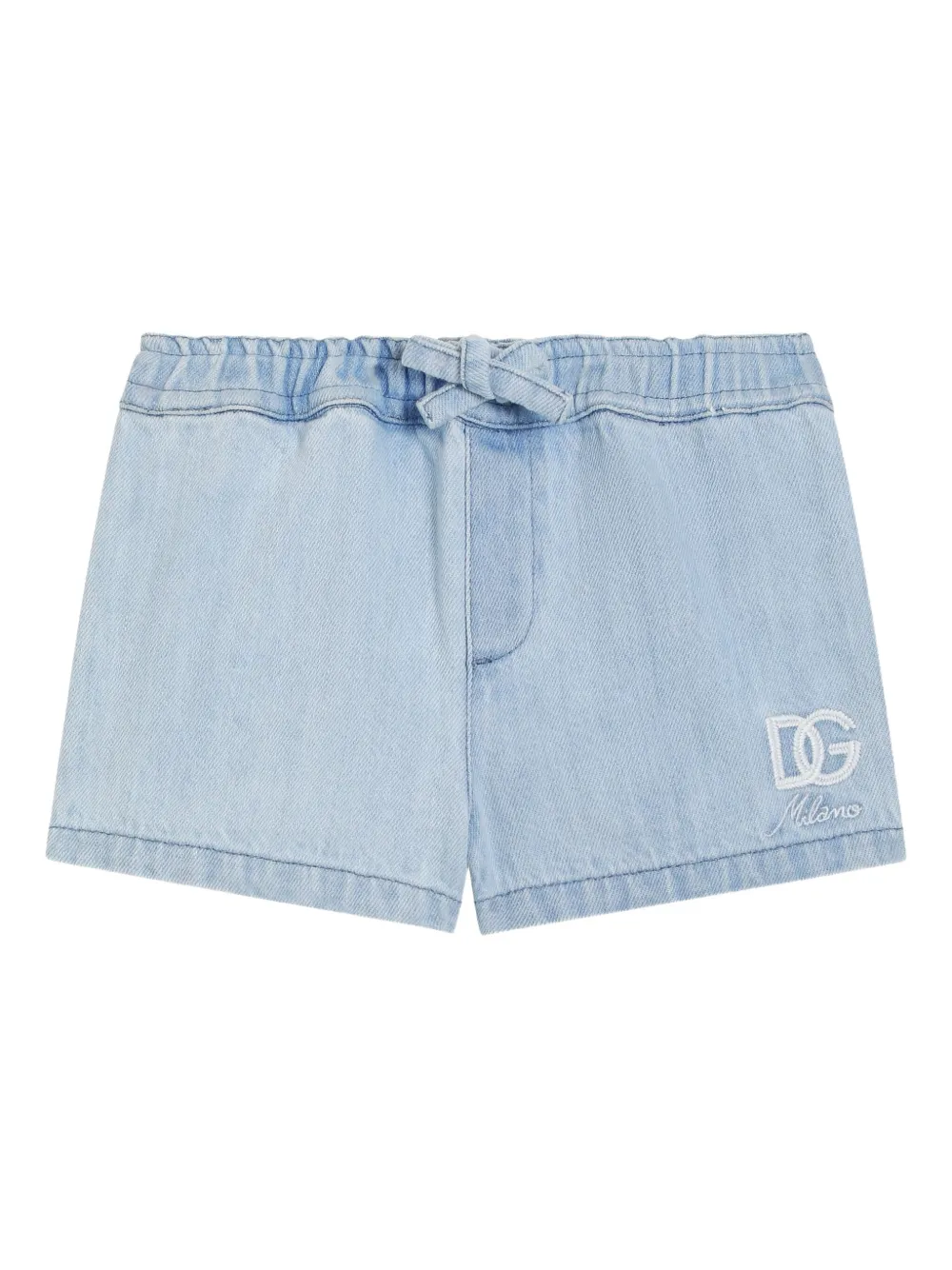 Шорты с вышитым логотипом Dolce & Gabbana Kids, синий
Шорты с вышитым логотипом Dolce & Gabbana Kids, синий