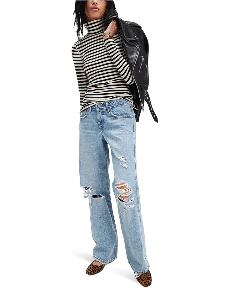 Женский свитер с воротником-стойкой Free People We The Free Good Good Stripe, Black Combo
Женский свитер с воротником-стойкой Free People We The Free Good Good Stripe, Black Combo