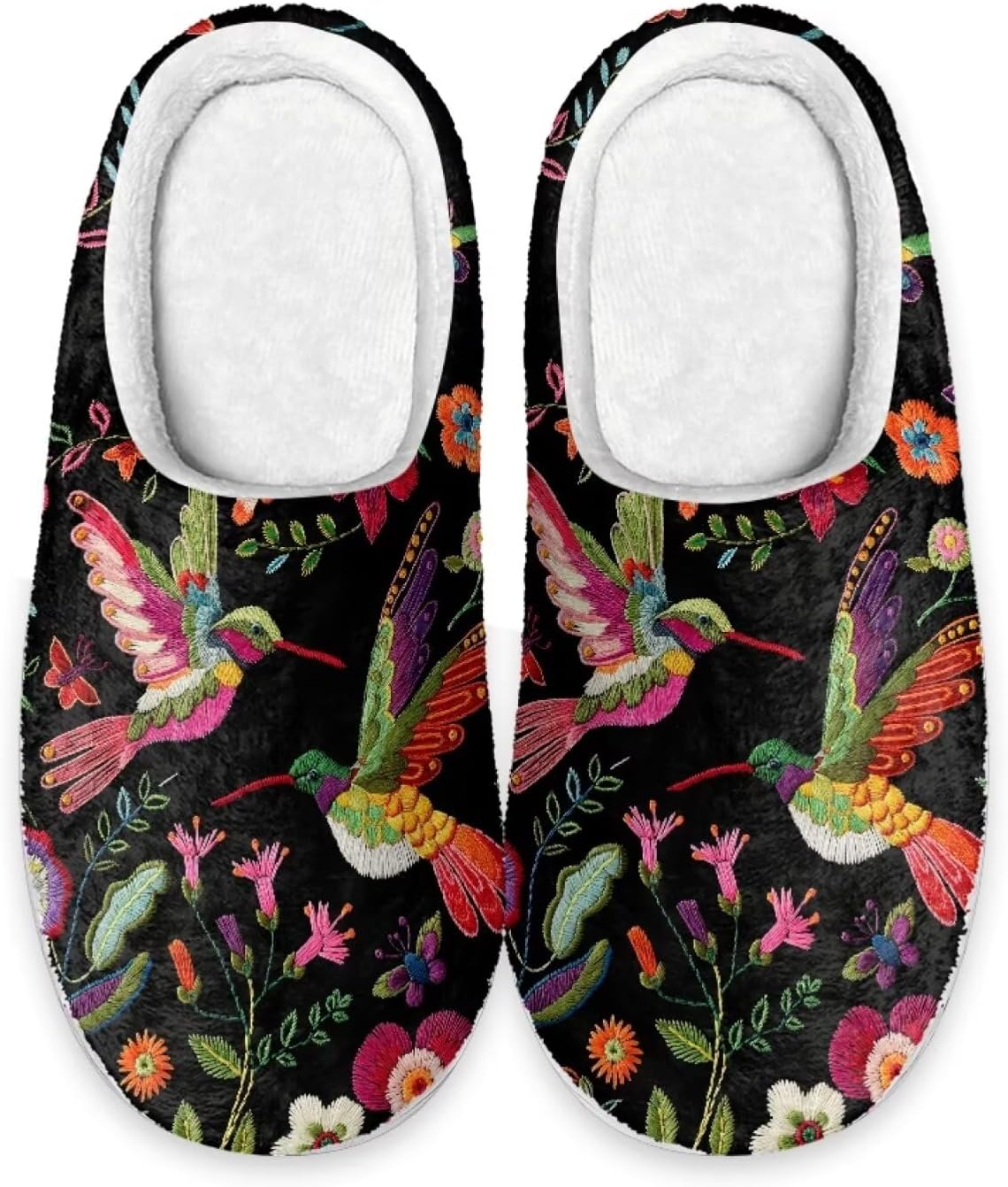 Унисекс домашние тапочки Forchrinse на Рождество с принтом Санта-Клауса, оленей и ночного неба, мягкие теплые тапочки для мужчин и женщин, легкие и удобные для зимы, Colorful Hummingbird Flower
Унисекс домашние тапочки Forchrinse на Рождество с принтом Санта-Клауса, оленей и ночного неба, мягкие теплые тапочки для мужчин и женщин, легкие и удобные для зимы, Colorful Hummingbird Flower