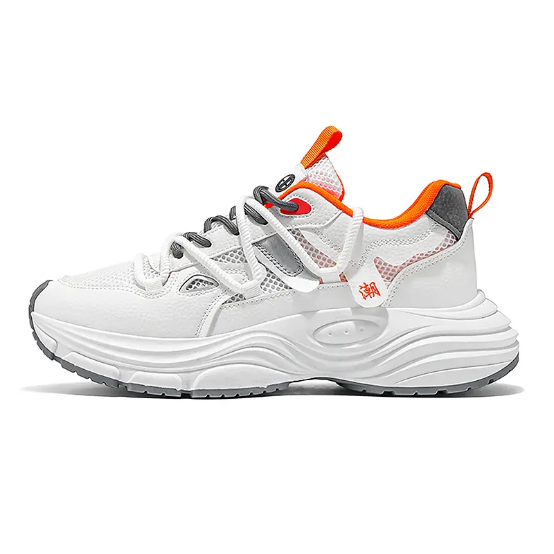 Низкие повседневные туфли с амортизацией и покрытием Balance для мужчин Yi Jiabao, White Orange
Низкие повседневные туфли с амортизацией и покрытием Balance для мужчин Yi Jiabao, White Orange